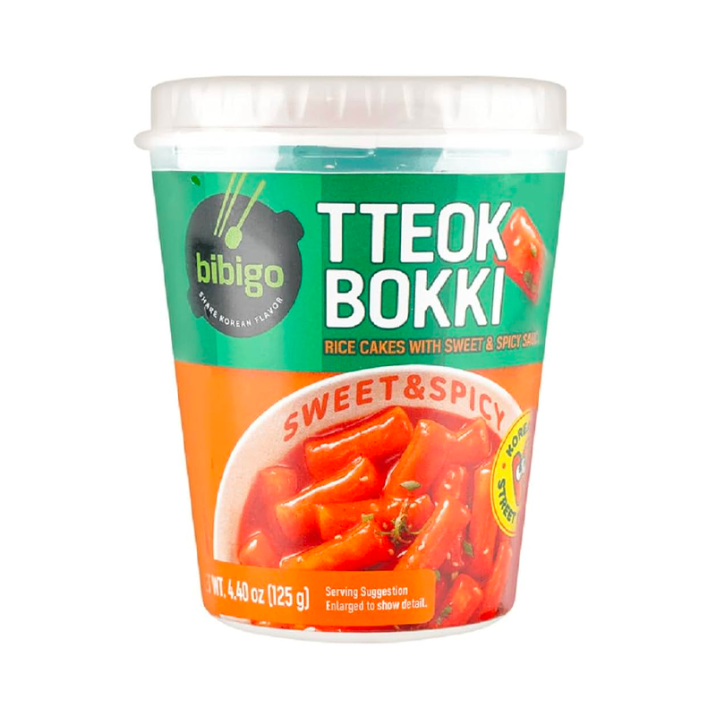 BIBIGO Sweet & Spicy Tteokbokki Cup