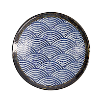 아이사이 세이가이하 접시 22.7x3.1cm