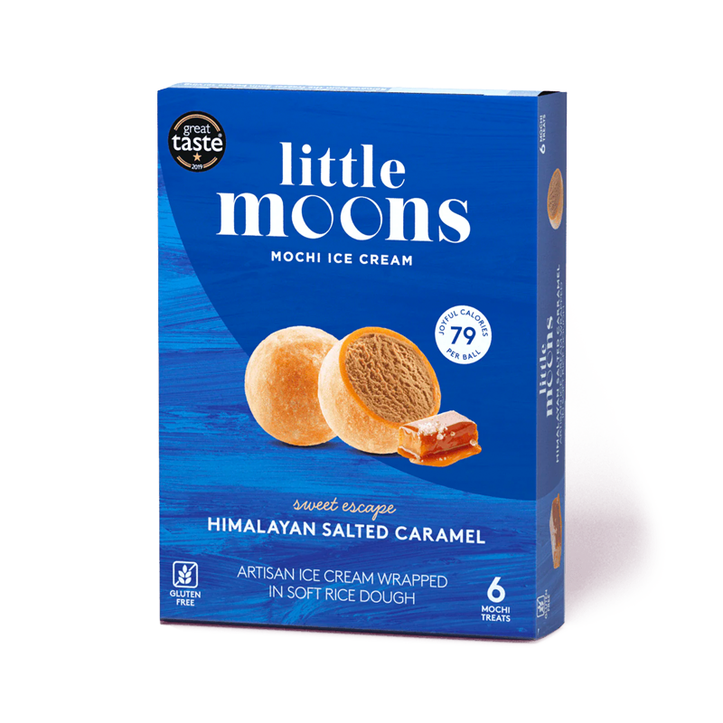 LITTLE MOONS Ice Mochi - Salt Caramel