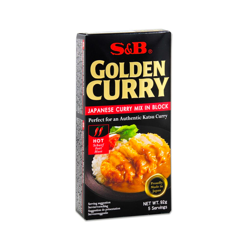 S&B Golden Curry für Katsu - Scharf 