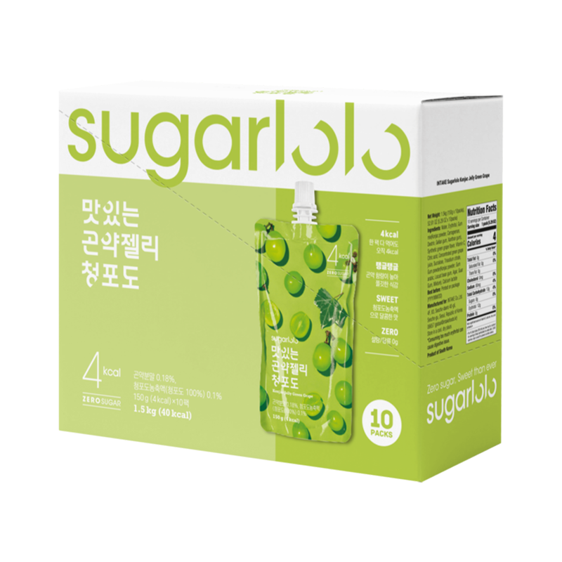 SUGARLOLO Konjac Jelly - White Grape [Bundle]