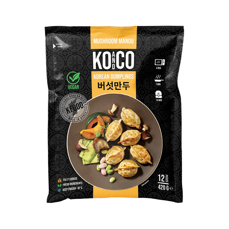 KO & CO Mushroom Mandu - Vegan 