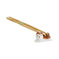 젓가락 받침대 - 시바견 - 브라운